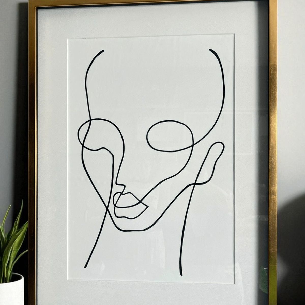 MAP DESIGN HOME - Cuadro Decorativo Mujer Equilibrio B 615x82 cm