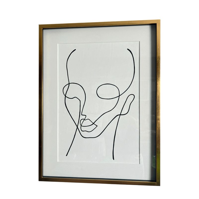 MAP DESIGN HOME - Cuadro Decorativo Mujer Equilibrio B 615x82 cm