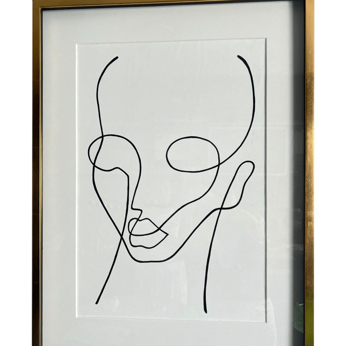 MAP DESIGN HOME - Cuadro Decorativo Mujer Equilibrio B 615x82 cm