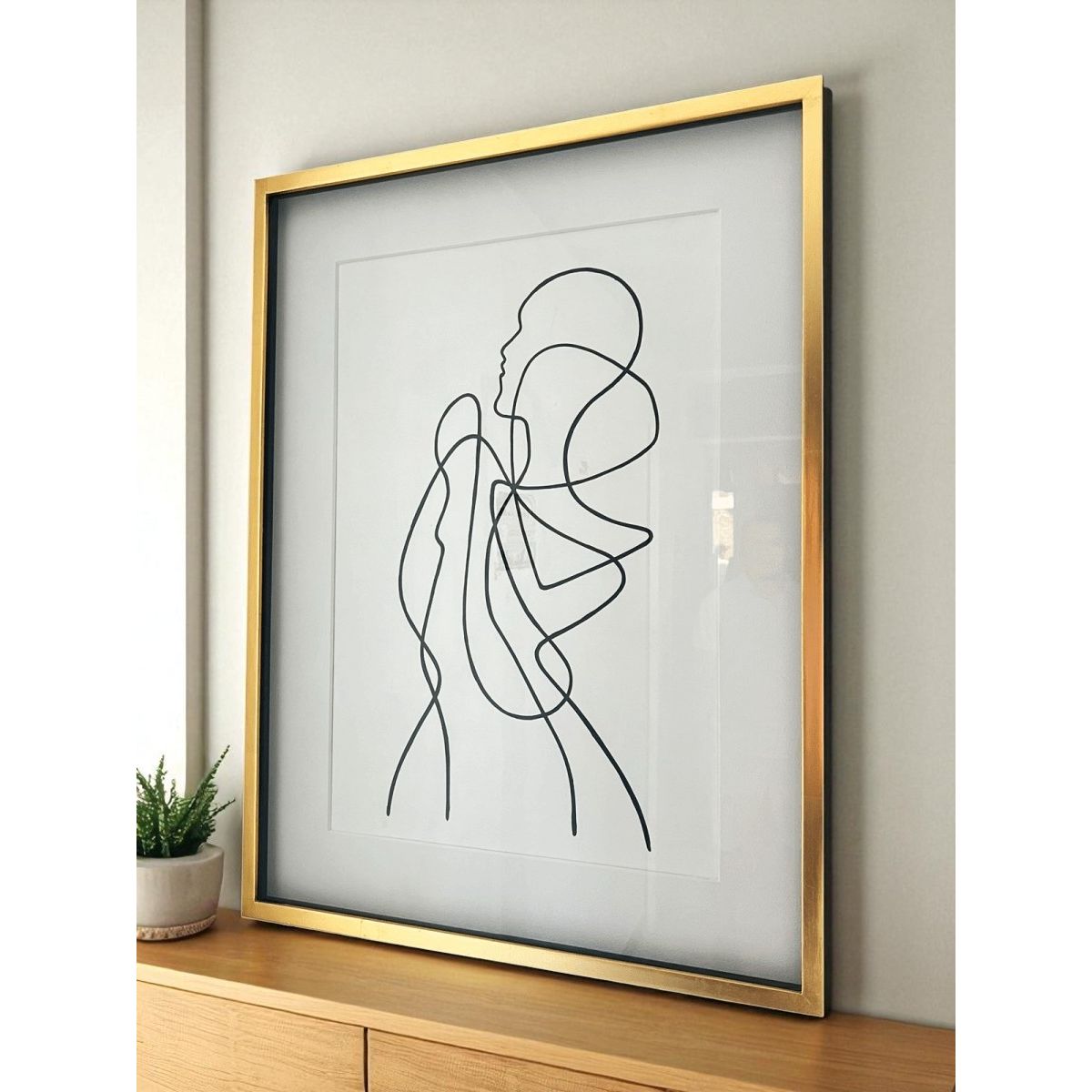MAP DESIGN HOME - Cuadro Decorativo Mujer Equilibrio C 615x82 cm
