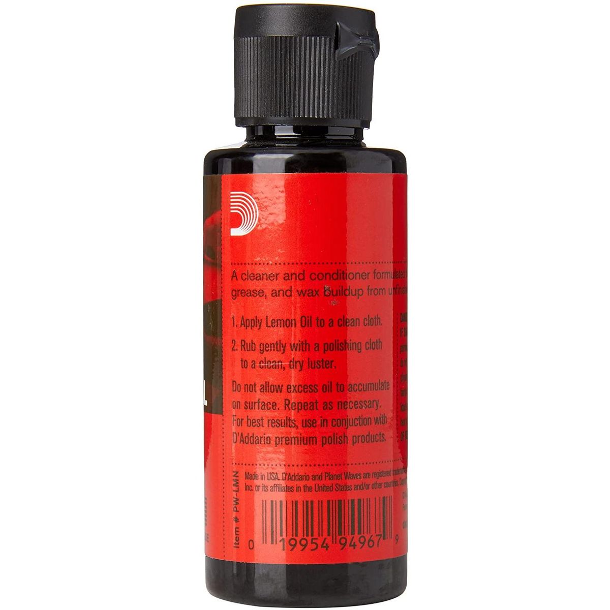 DADDARIO - DAddario PW-LMN Líquido Limpieza Aceite de Limón