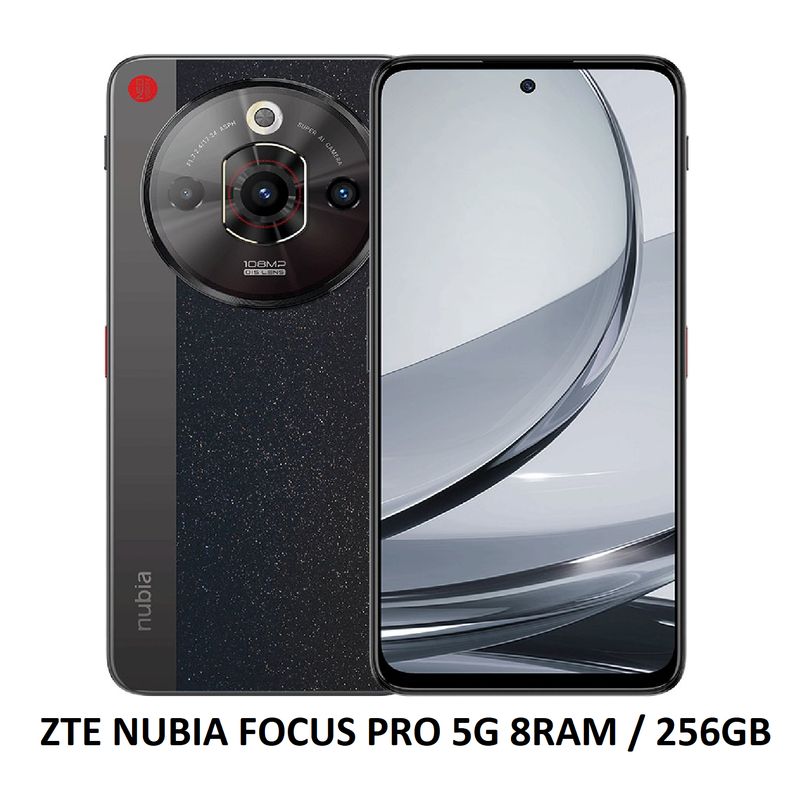 ZTE - ZTE NUBIA FOCUS PRO 5G 8RAM  256GB NEGRO - REGISTRADO
