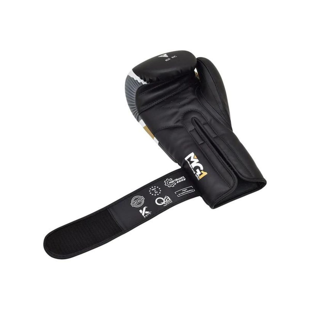 RDX - Guantes de Boxeo F7 RDX Negro Dorado 12oz