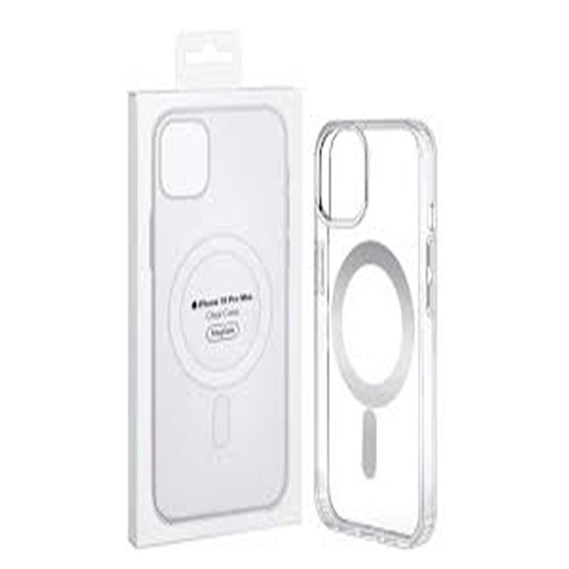GENERICO - FUNDA PARA IPHONE 13 PRO MAX CLEAR CASE CON MAGSAFE TRANSPARENTE