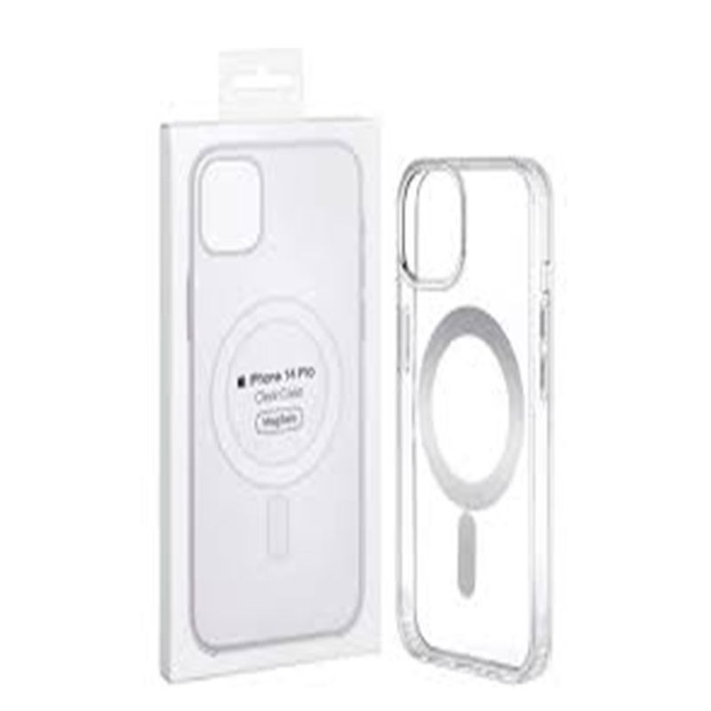GENERICO - FUNDA PARA IPHONE 13 PRO CLEAR CASE CON MAGSAFE TRANSPARENTE