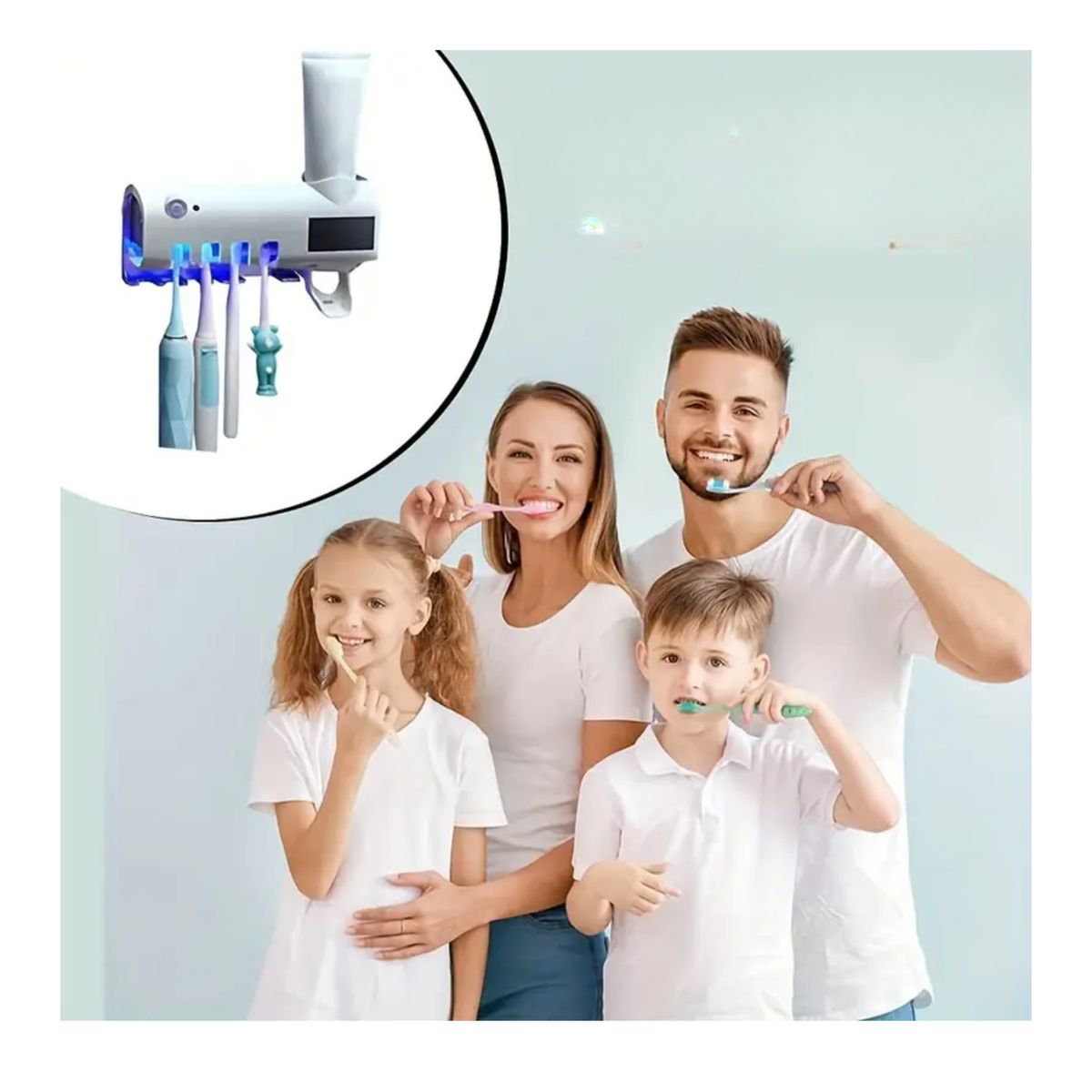 OEM - Porta Esterilizador de Cepillo Dental UV