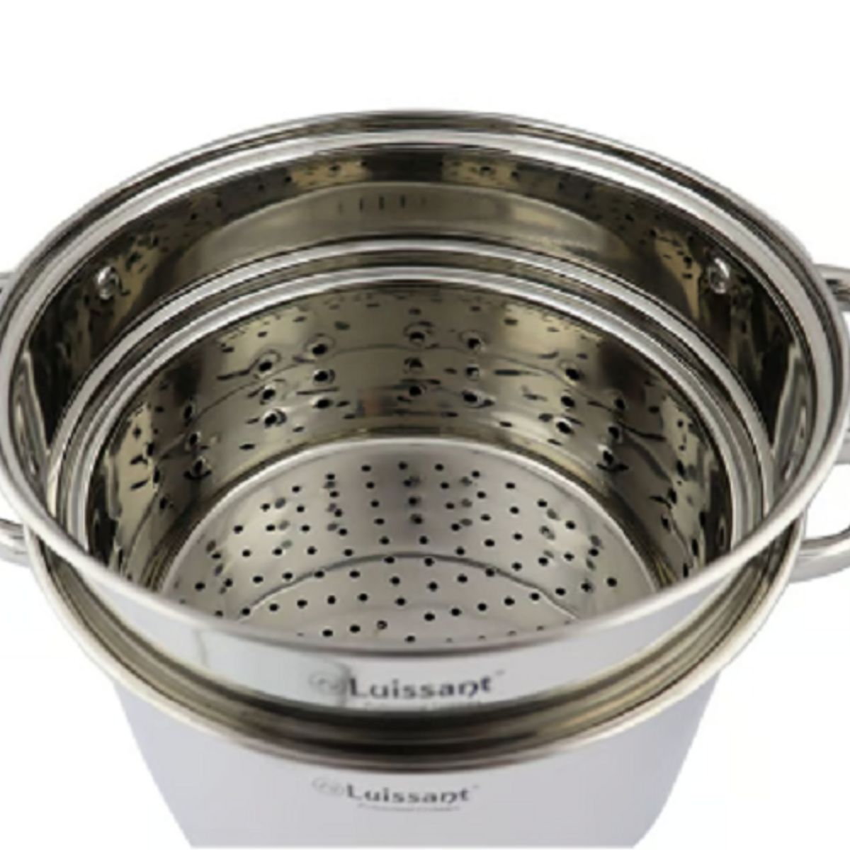 LUISSANT - ESPAGUETERA DE ACERO 4 PIEZAS LUISSANT