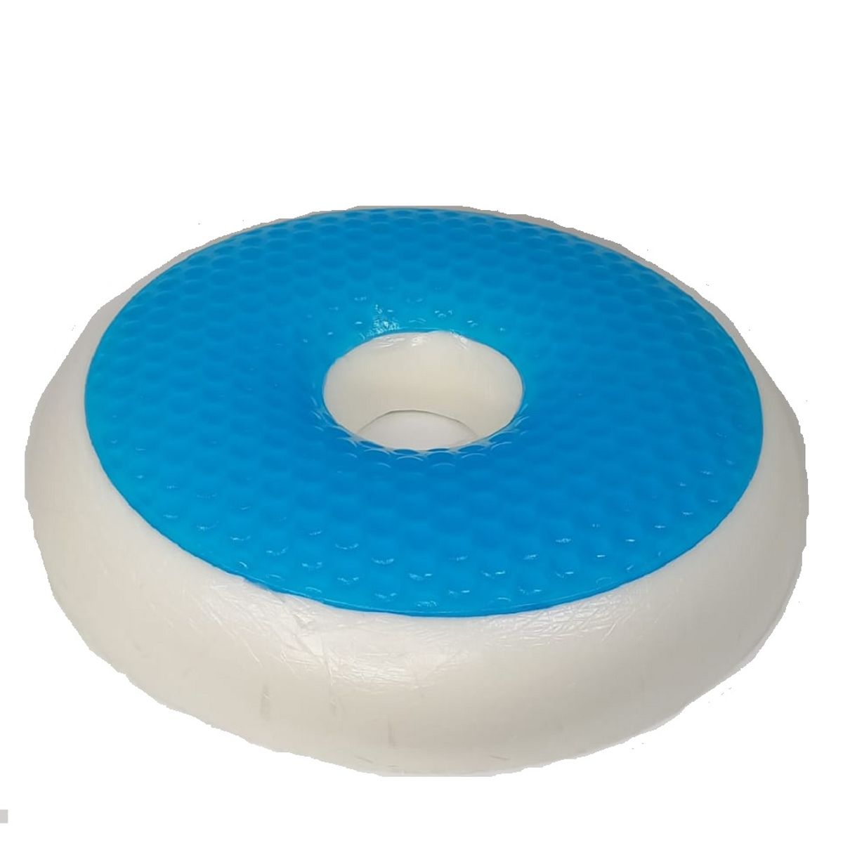 GENERICO - Rodete viscoelastico y gel mas funda circular Negro