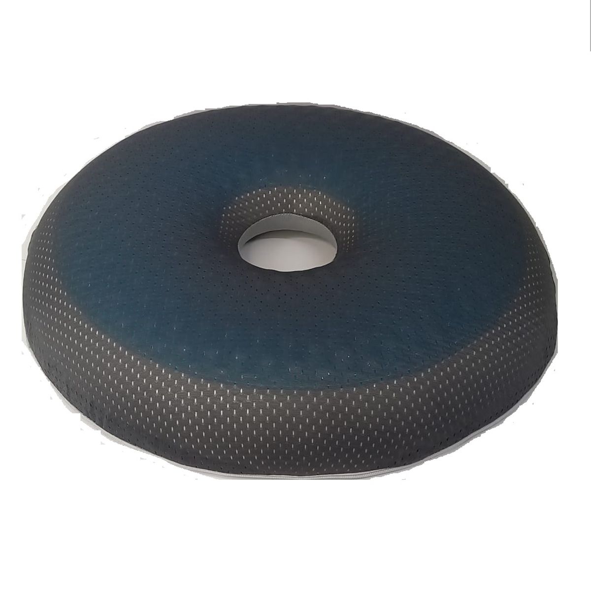 GENERICO - Rodete viscoelastico y gel mas funda circular Negro