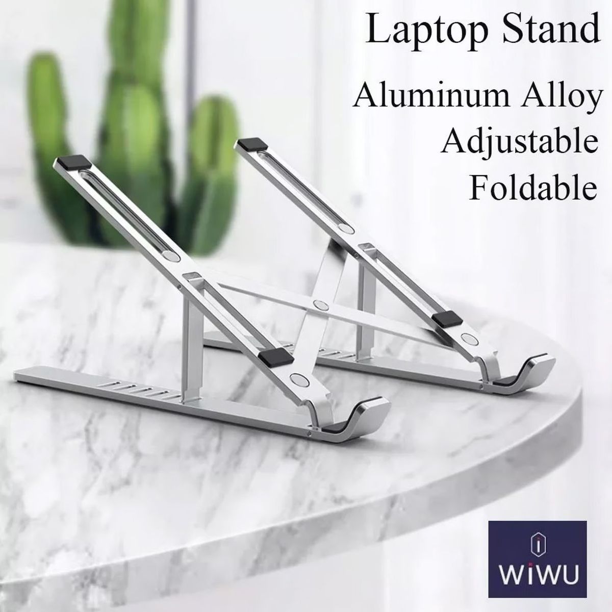 WIWU - Soporte Plegable De Aluminio Premium Base Laptop Tablet S400 Wiwu
