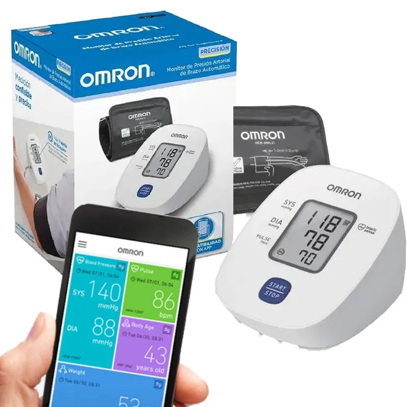 OMRON - Tensiometro Omron HEM-7121J + Conexión Celular NUEVO