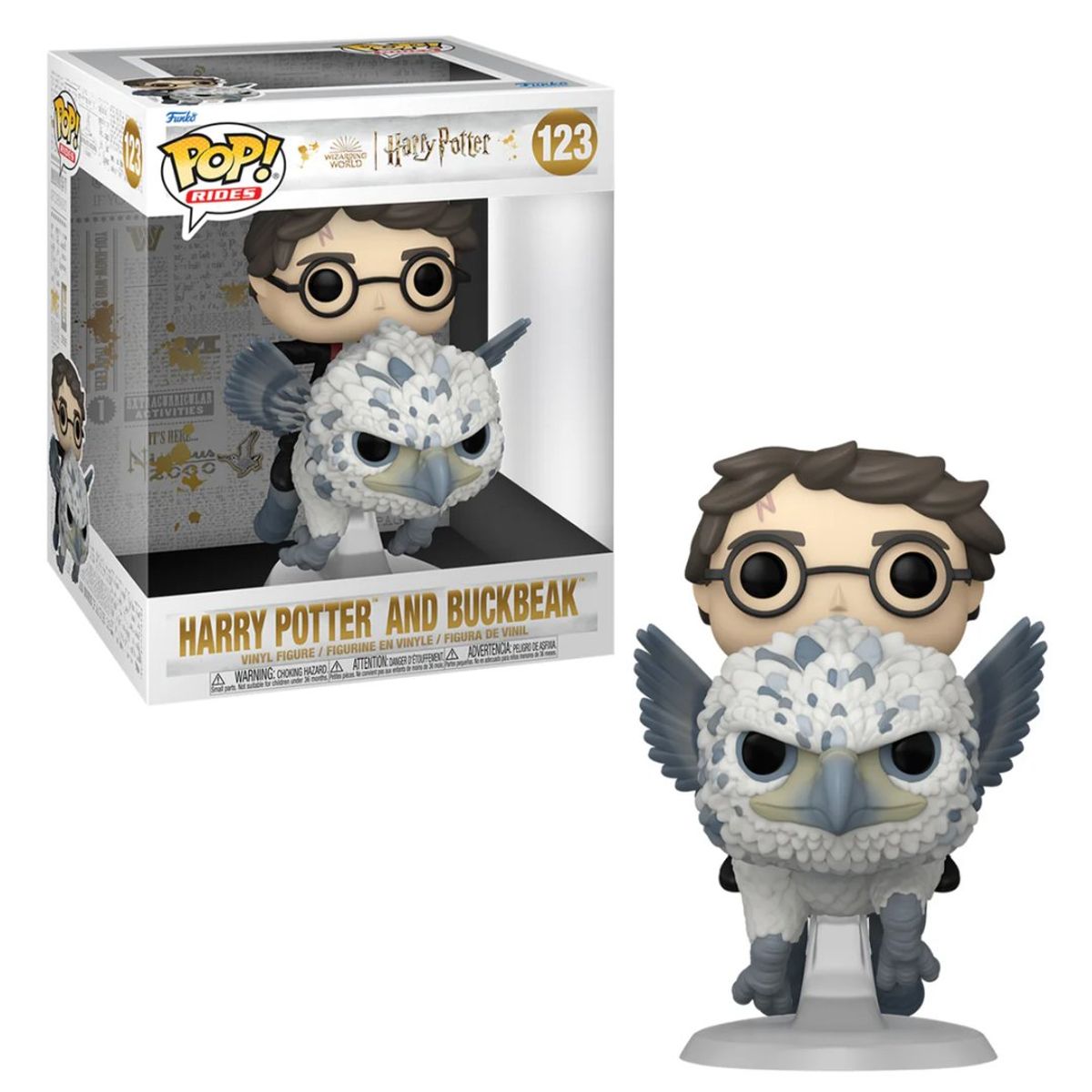 FUNKO - Funko Pop Harry Potter - Harry Potter con Buckbeak 123