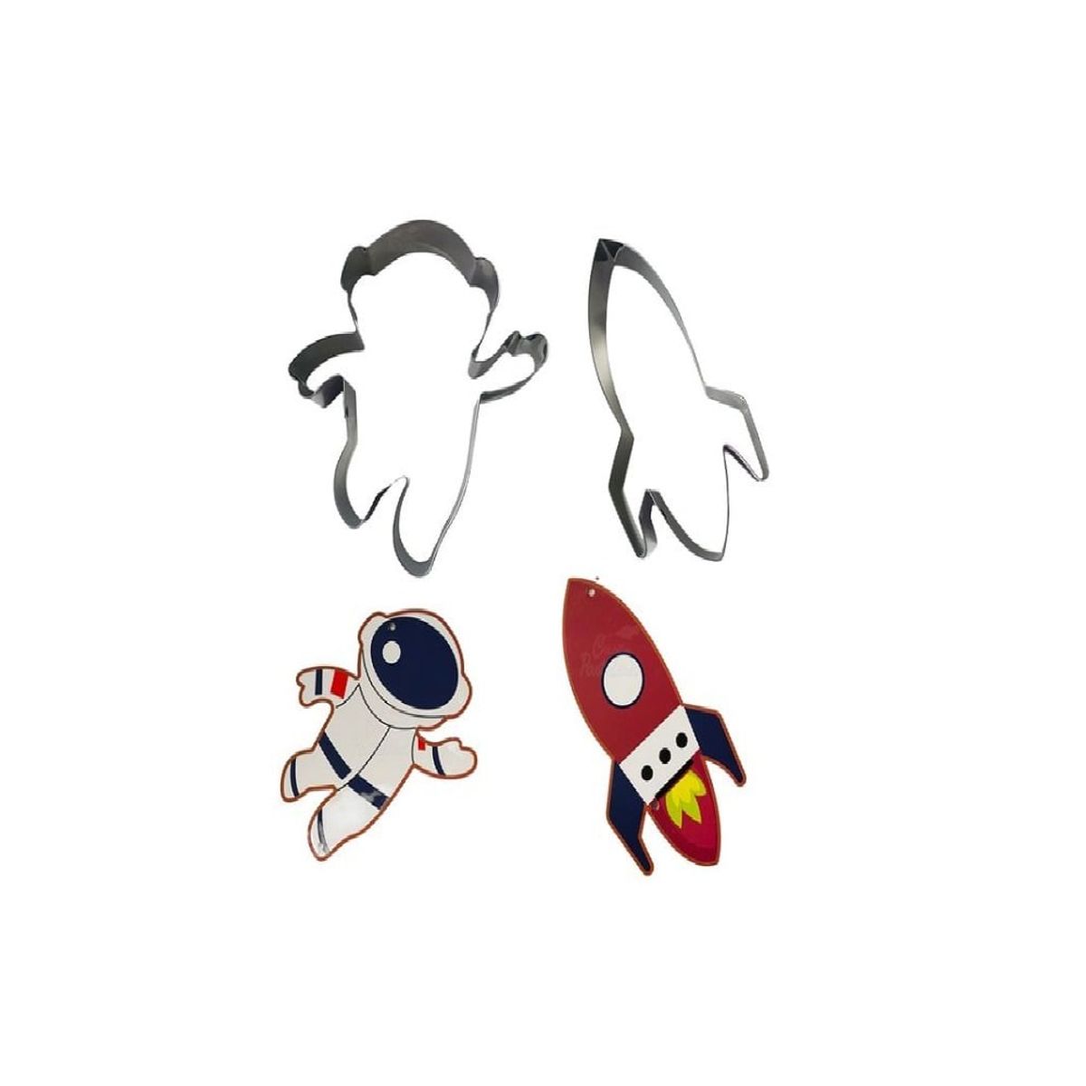 OTTOWARE - Set de Moldes de Galleta Astronauta