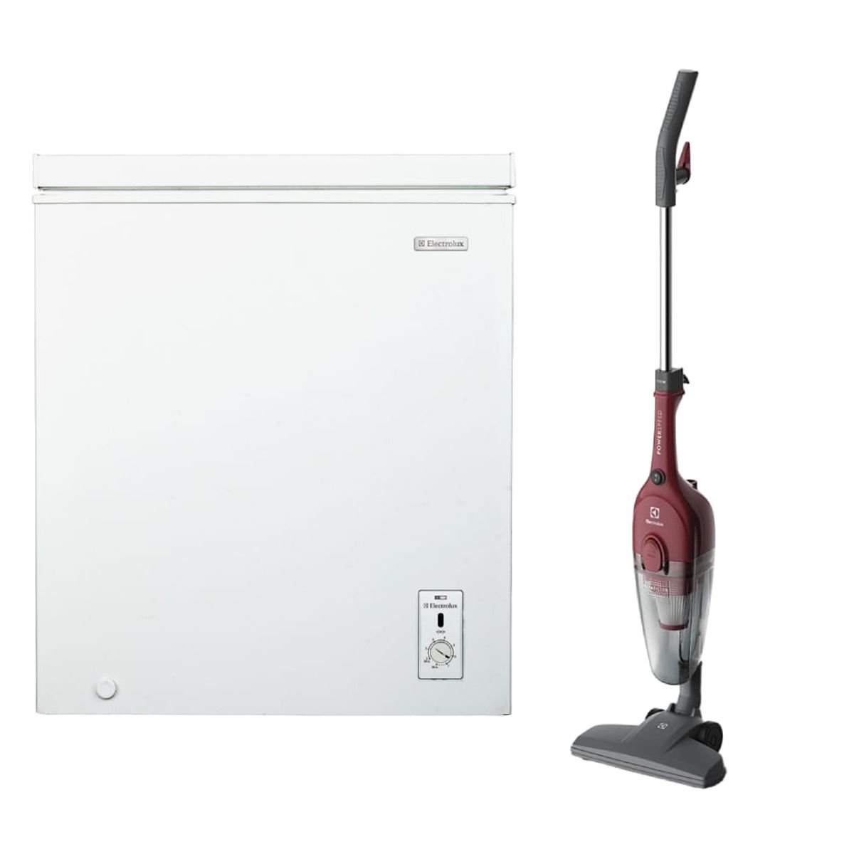 ELECTROLUX - Combo Congelador Horizontal EFC15A2HPWB+Aspiradora STK13 Electrolux