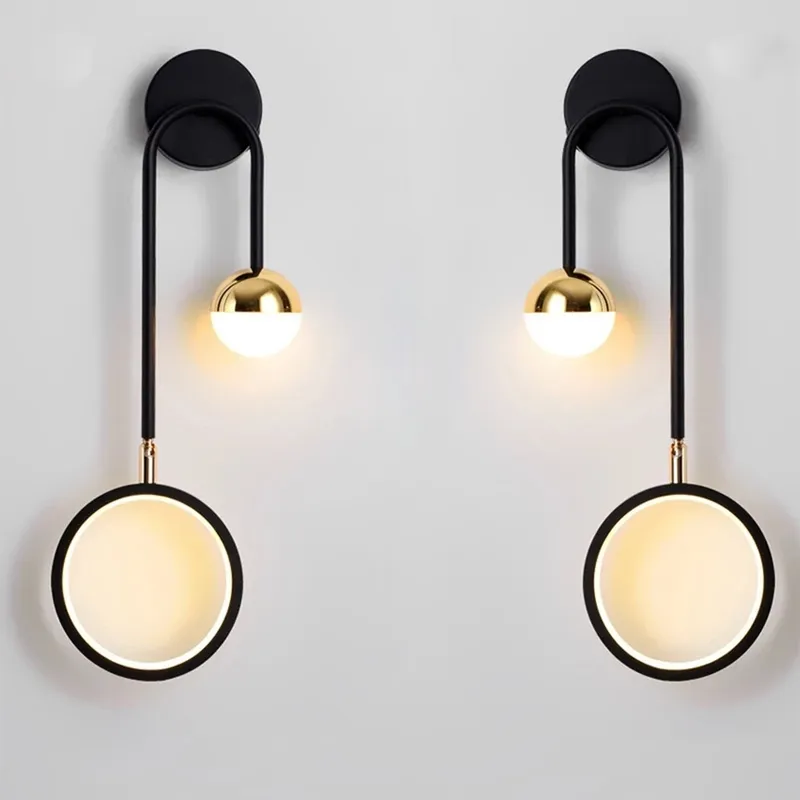 HOME NEAT - Lámpara de pared LED Apliques de Pared Regulable Moderno - 2 Unidades