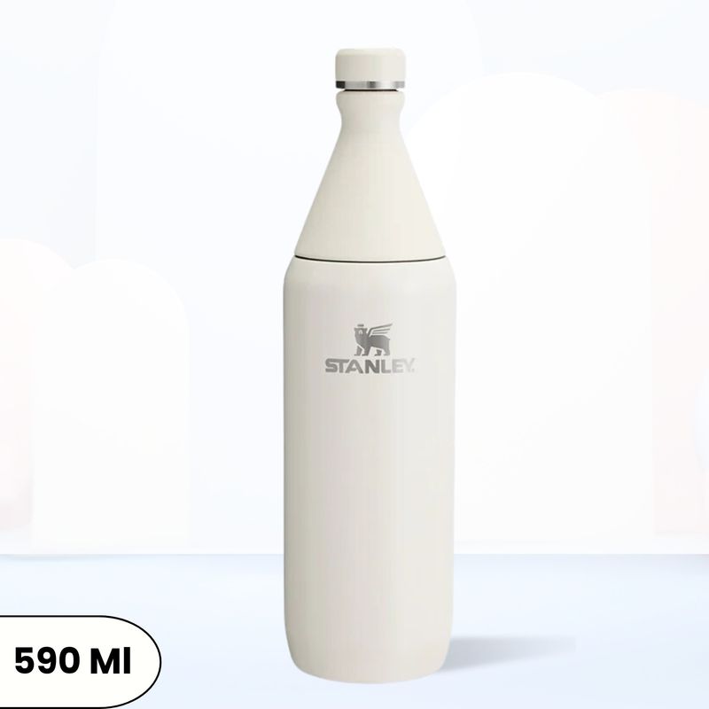 STANLEY - Botella Térmica All Day Slim Crema - 590 Ml