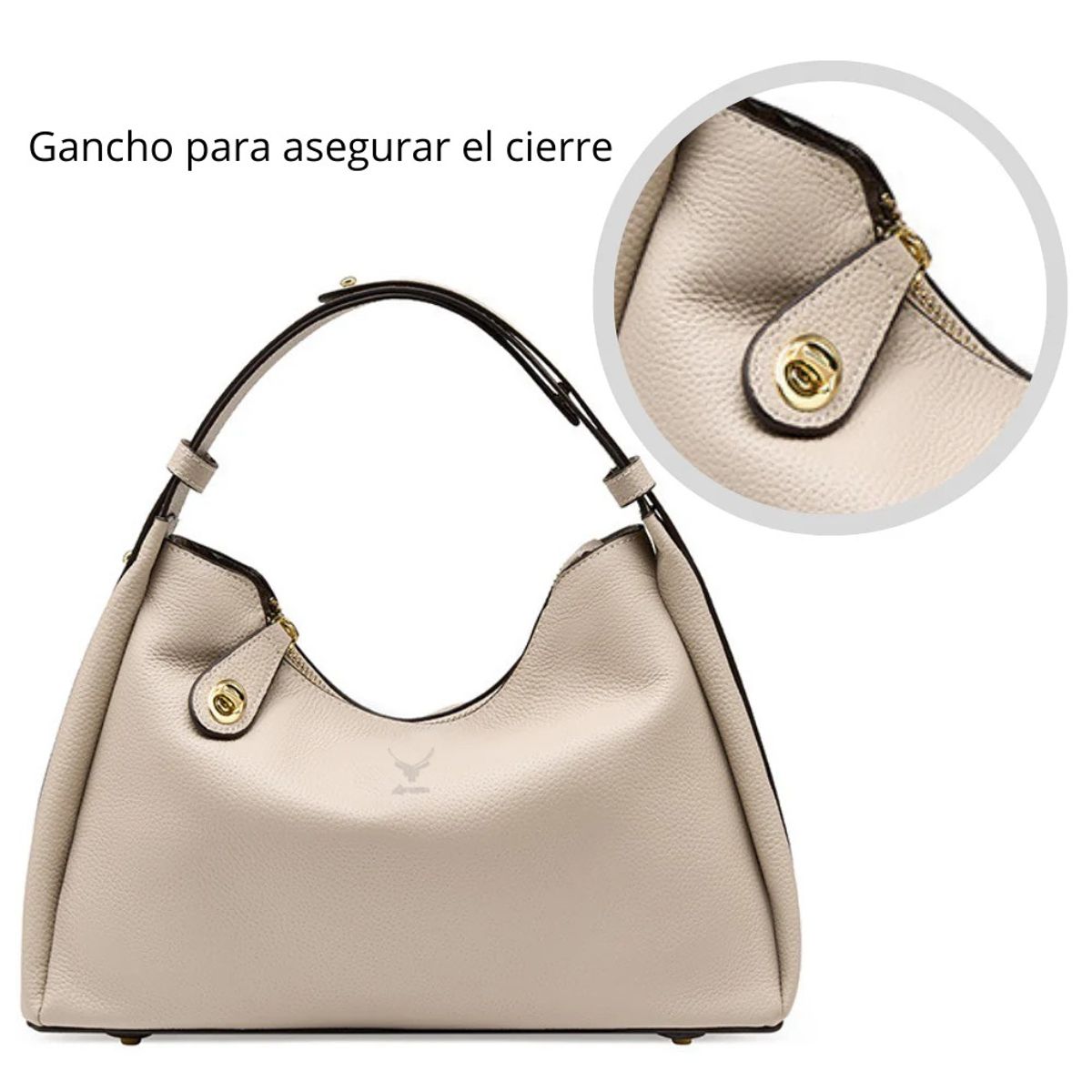 ARMUZ - Cartera de Cuero Vacuno 232 Para Dama