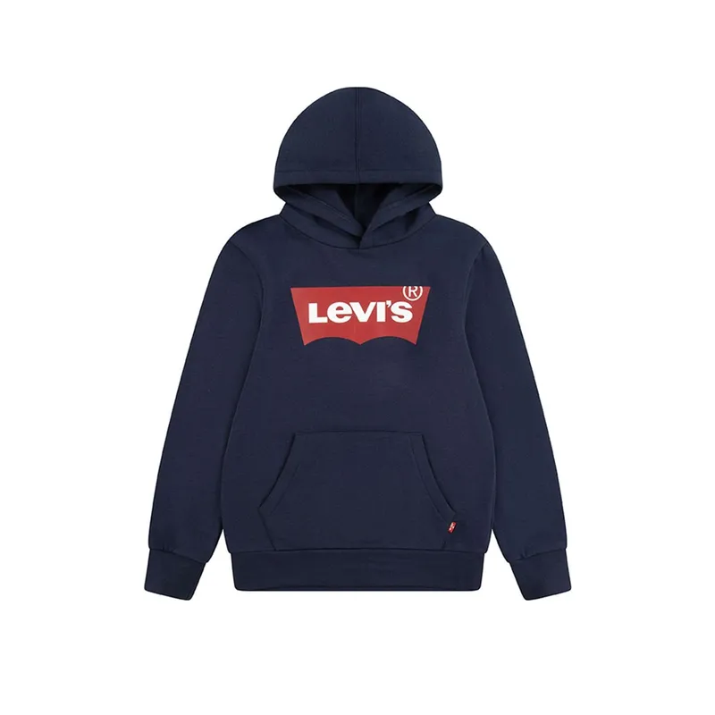 LEVIS - Polera para Niño Hoodie Logo Batwing Levis