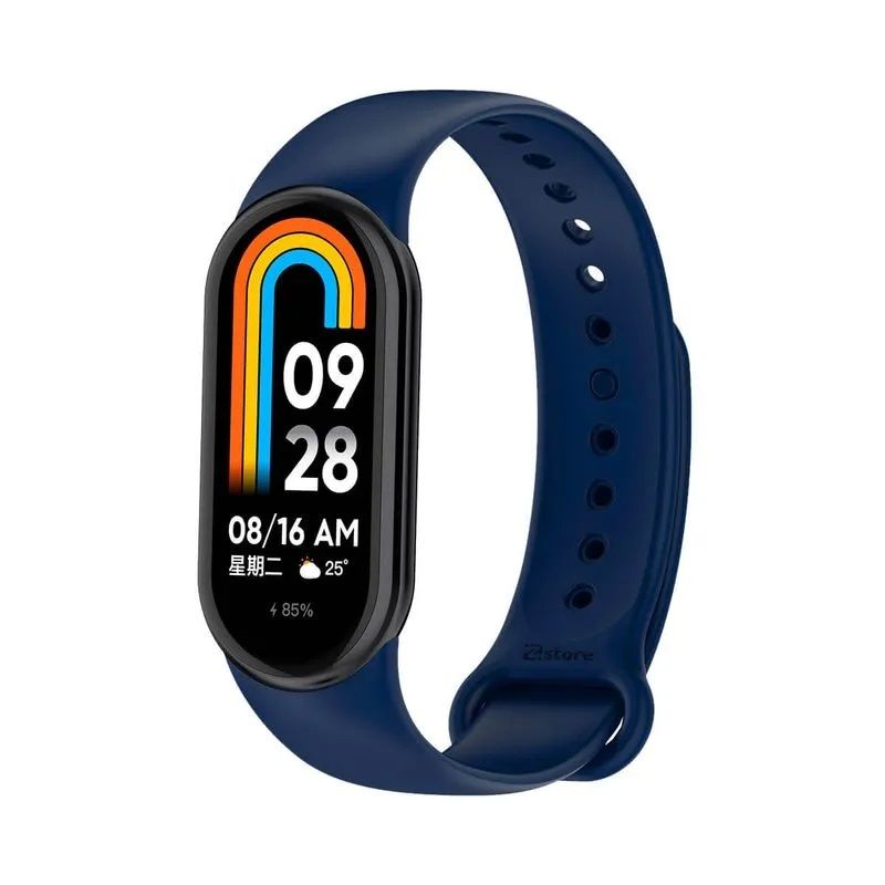 GENERICO - Correa de silicona Para Xiaomi MiBand 8-9-10 Azul
