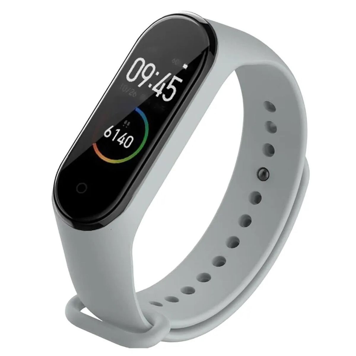GENERICO - Correa de silicona Para Xiaomi MiBand 6- Gris