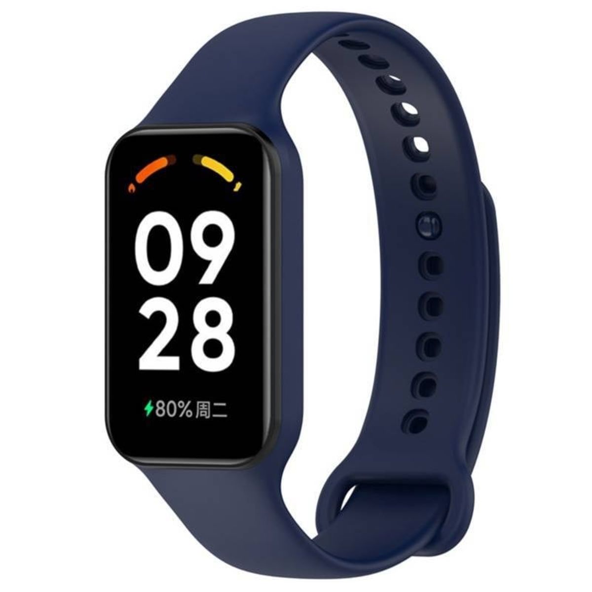 GENERICO - Correa de silicona Para Xiaomi Smartband 8 active - Azul