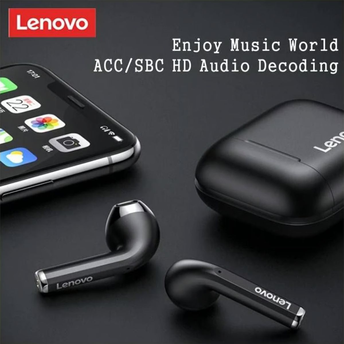 LENOVO - Audífonos Lenovo Auriculares LP2 inalámbricos