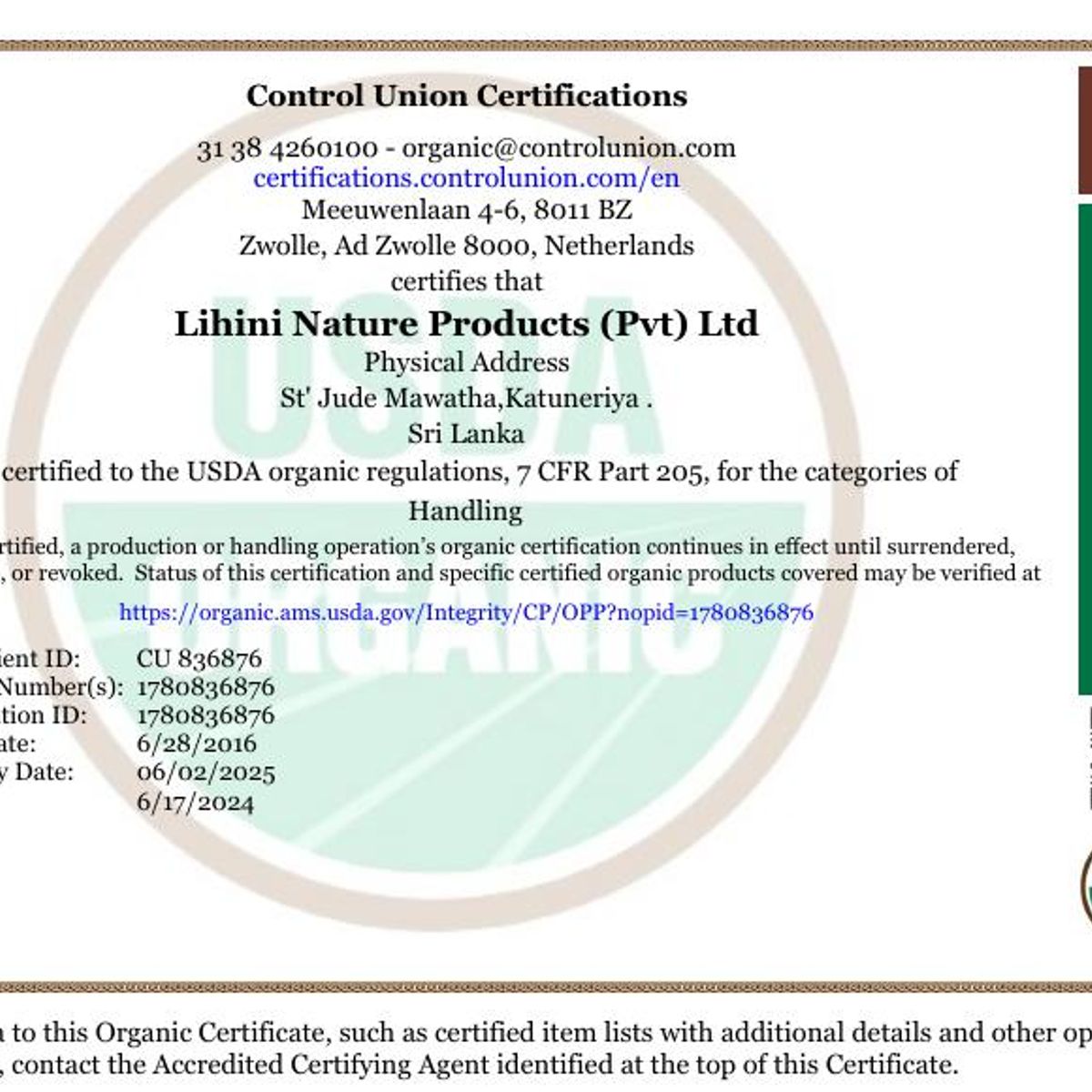 GENERICO - Aceite de coco orgánico 1000 ml