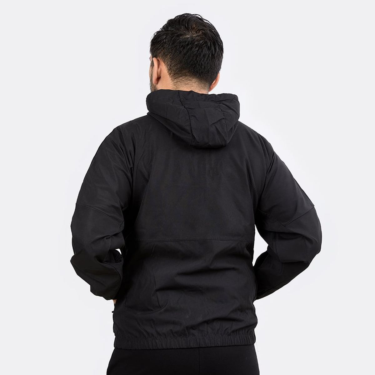 NEW ATHLETIC - CASACA NEW ATHLETIC RIK NEGRO CON BLANCO HOMBRE