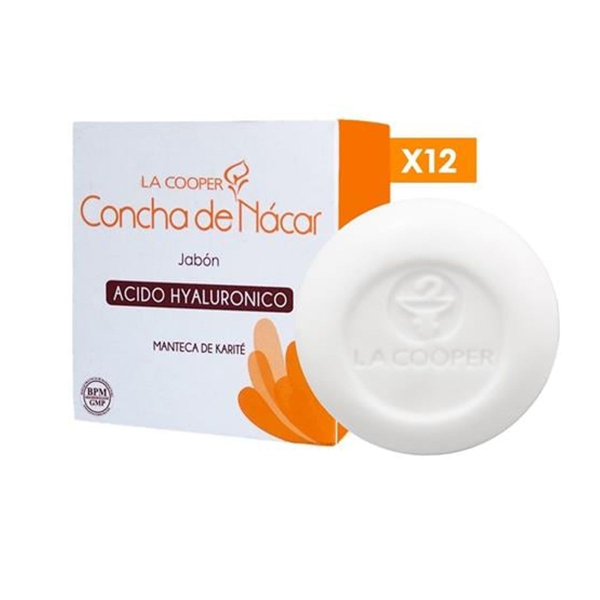 GENERICO - 12 Jabón De Concha De Nacar & Acido Hialuronico- La Cooper_.