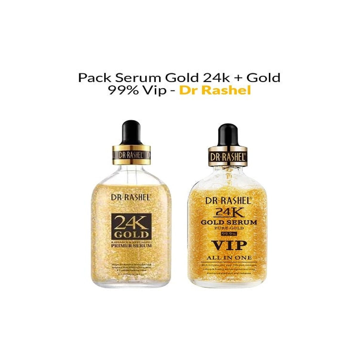 GENERICO - Pack Serum Gold 24K + Gold 99% Vip - Dr Rashel_.