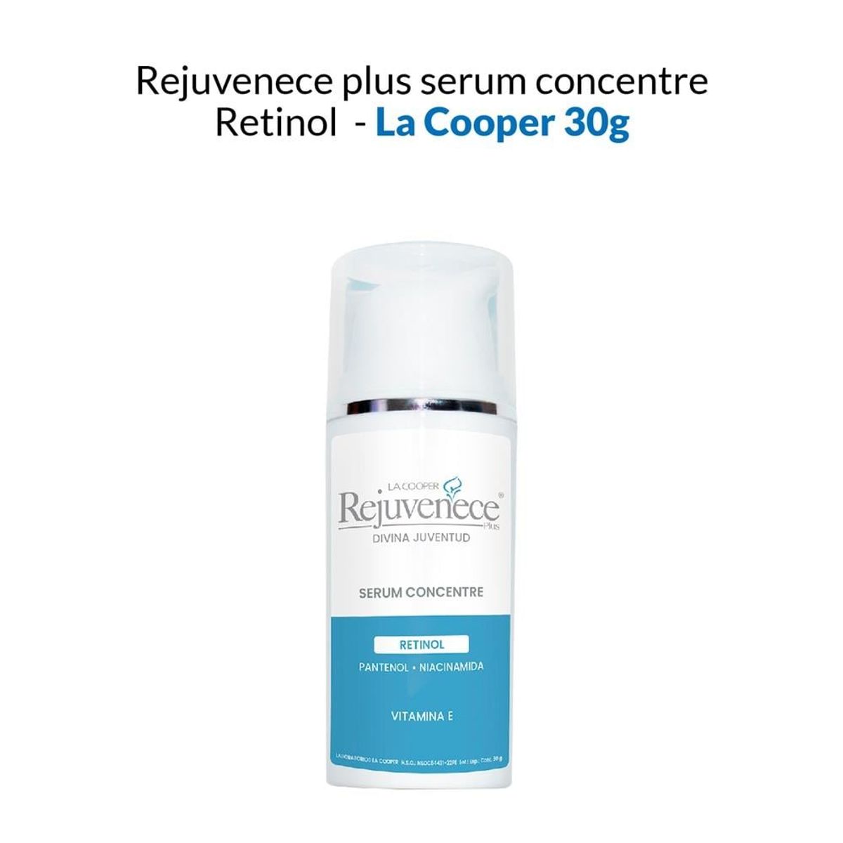 GENERICO - Rejuvenece Plus Serum Concentre Retinol - La Cooper 30G_.