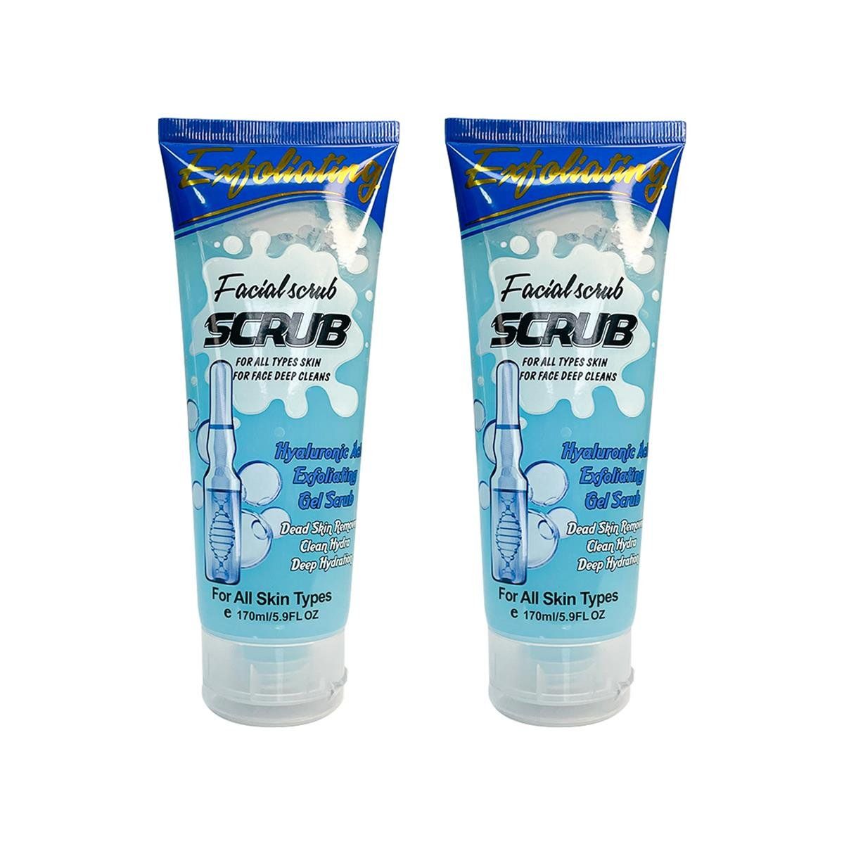 WOKALI - 2 Acido Hialurónico Peeling Exfoliante 170Ml  Wokali_.