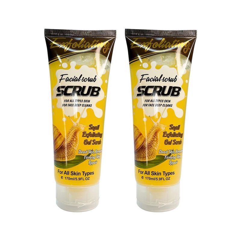 WOKALI - 2 Gel Exfoliante De Caracol 170Ml  Wokali_.