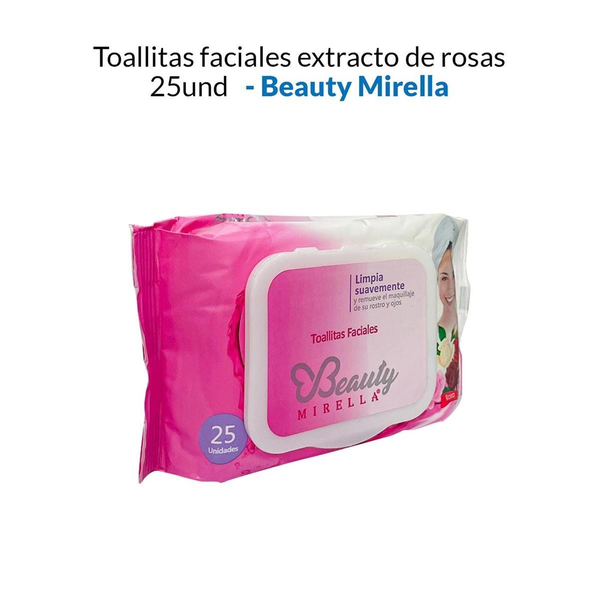 NEVADA NATURAL PRODUCTS - Toallitas Faciales Extracto De Rosas 25Unid - Nevada_.