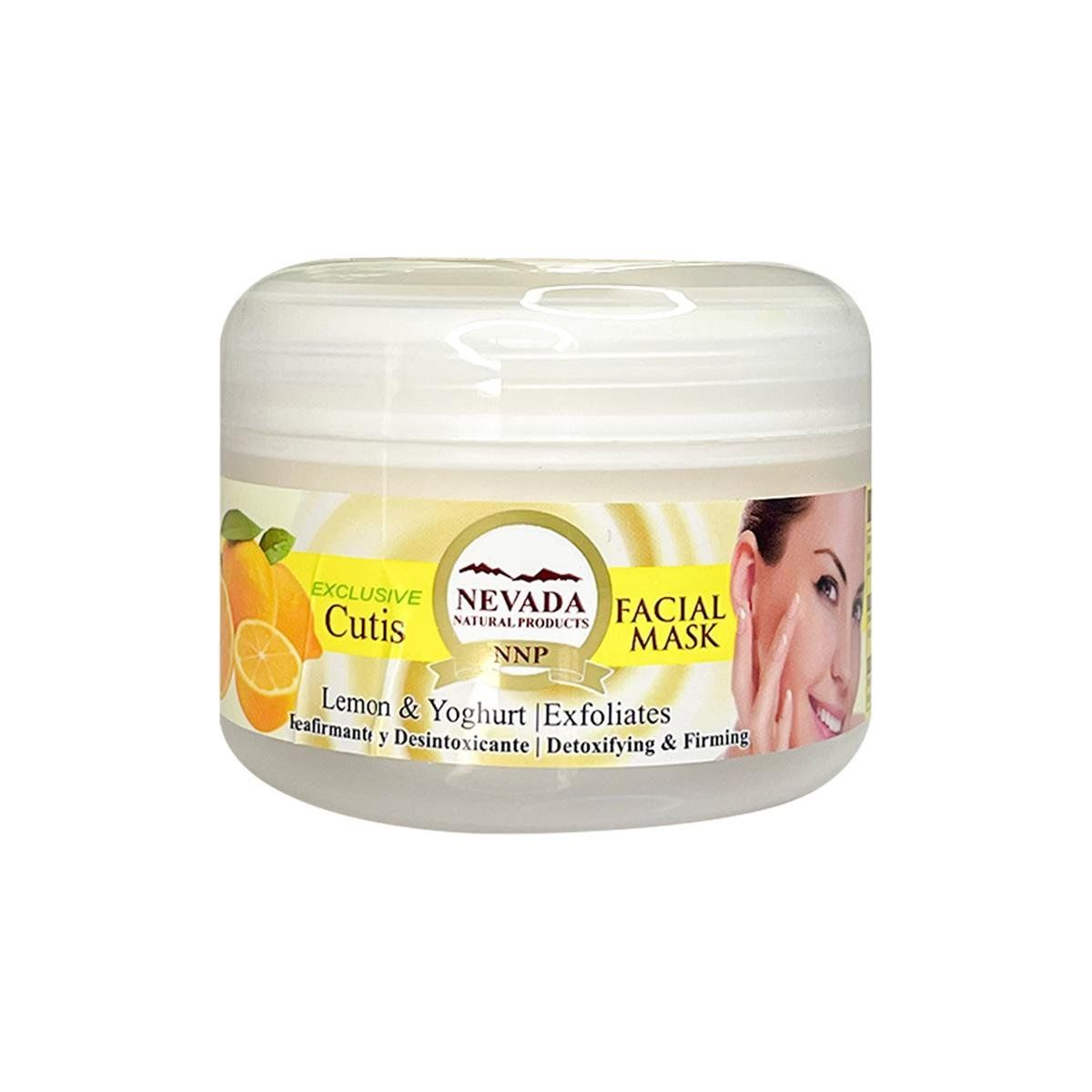 NEVADA NATURAL PRODUCTS - Mascarilla Aclarador Facial Limon Y Yogurt 100G - Nevada_.