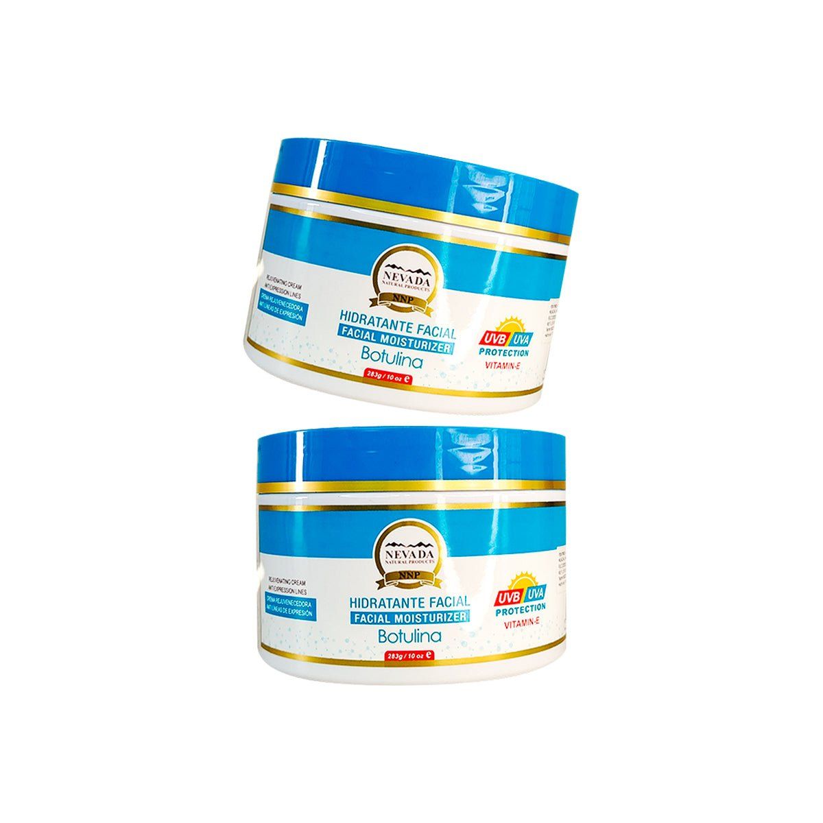 NEVADA NATURAL PRODUCTS - 2 Crema Facial Moisturizer Hidratante Botulina 283g - NNP_.