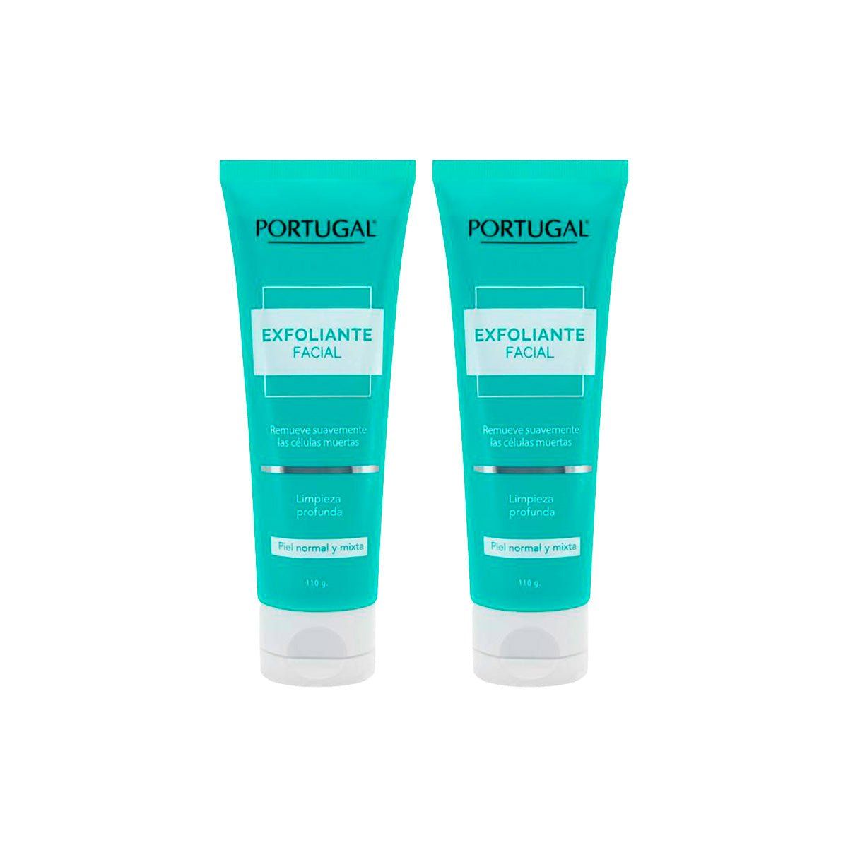 GENERICO - Exfoliante facial para piel normal y mixta - Portugal 110g 2 unidades_.