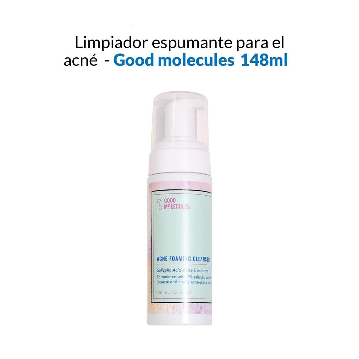 GOOD MOLECULES - Limpiador espumante para el acné - Good Molecules 148ml_.