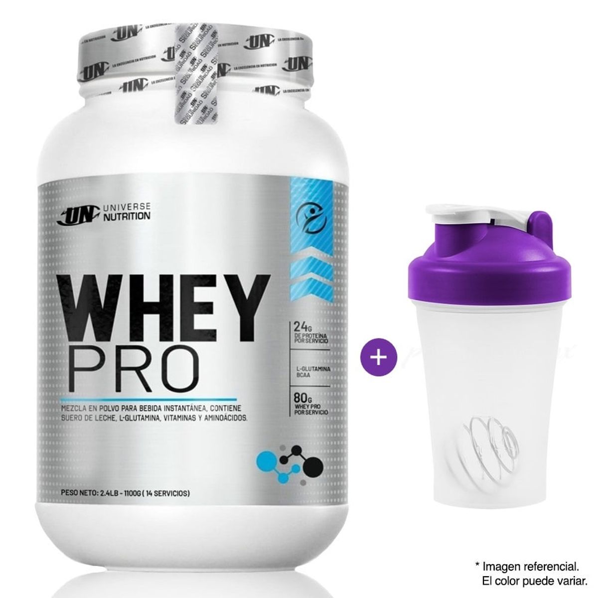 UNIVERSE NUTRITION - Proteína Universe Nutrition Whey Pro 1.1 kg Chocolate + tomatodo