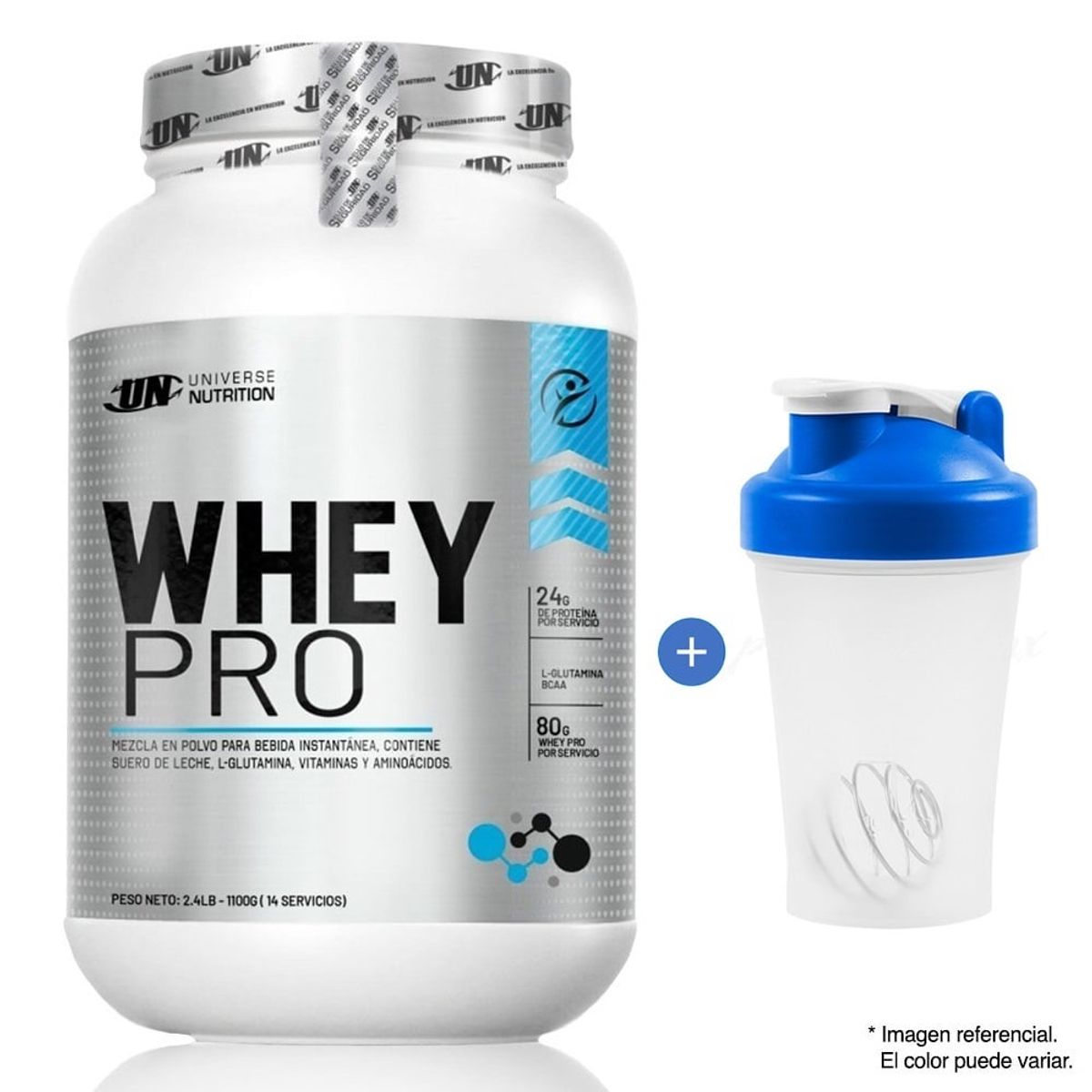 UNIVERSE NUTRITION - Whey Pro 1.1 kilos UN Chocolate + Obsequio