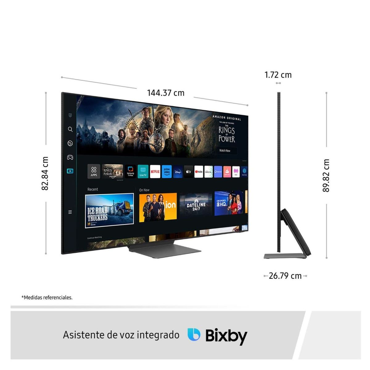 SAMSUNG - Televisor Samsung Smart Tv 65 Neo Qled 8k Mini Led QN65QN800CGXPE.