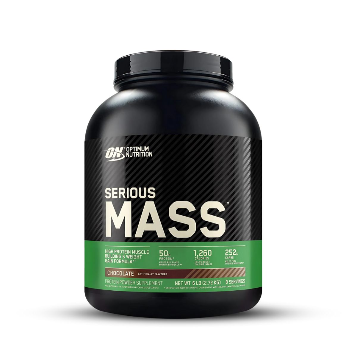 OPTIMUN NUTRITION - Serious Mass 6 LB Ganador de peso - Chocolate