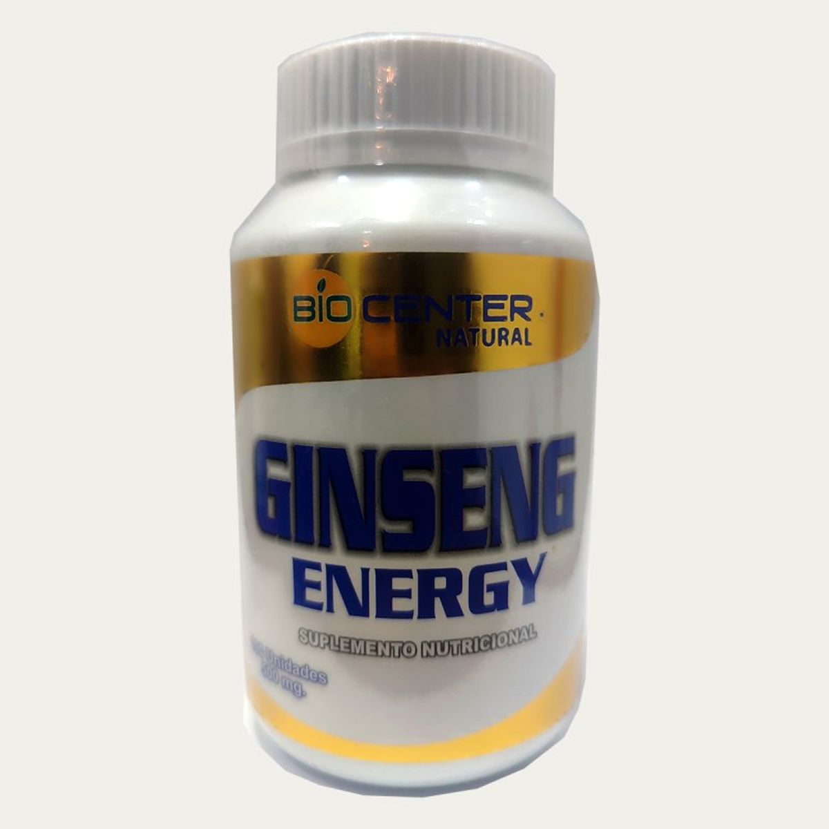 GENERICO - Ginseng en Cápsulas 100u x 500mg - Biocenter Natural