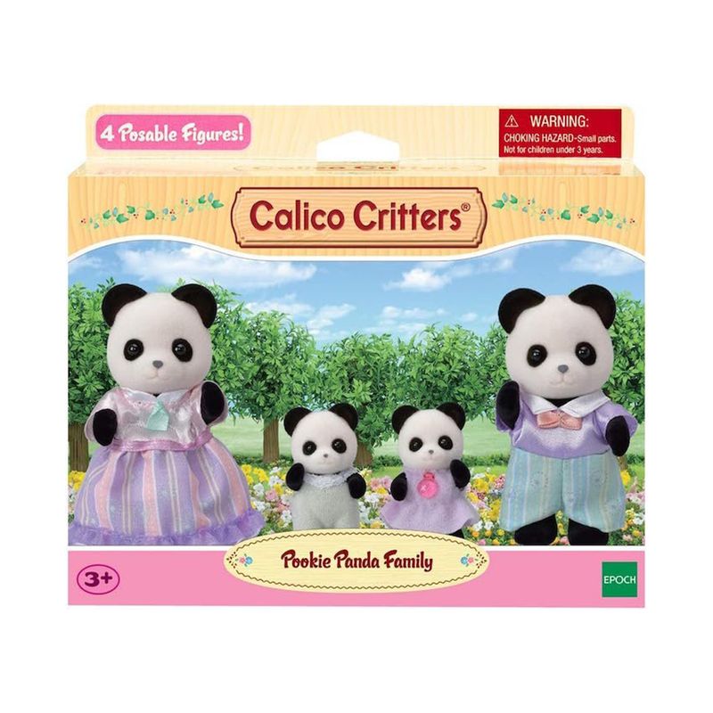SYLVANIAN FAMILIES - Sylvanian Families Calico Critters Familia de Osos Pandas