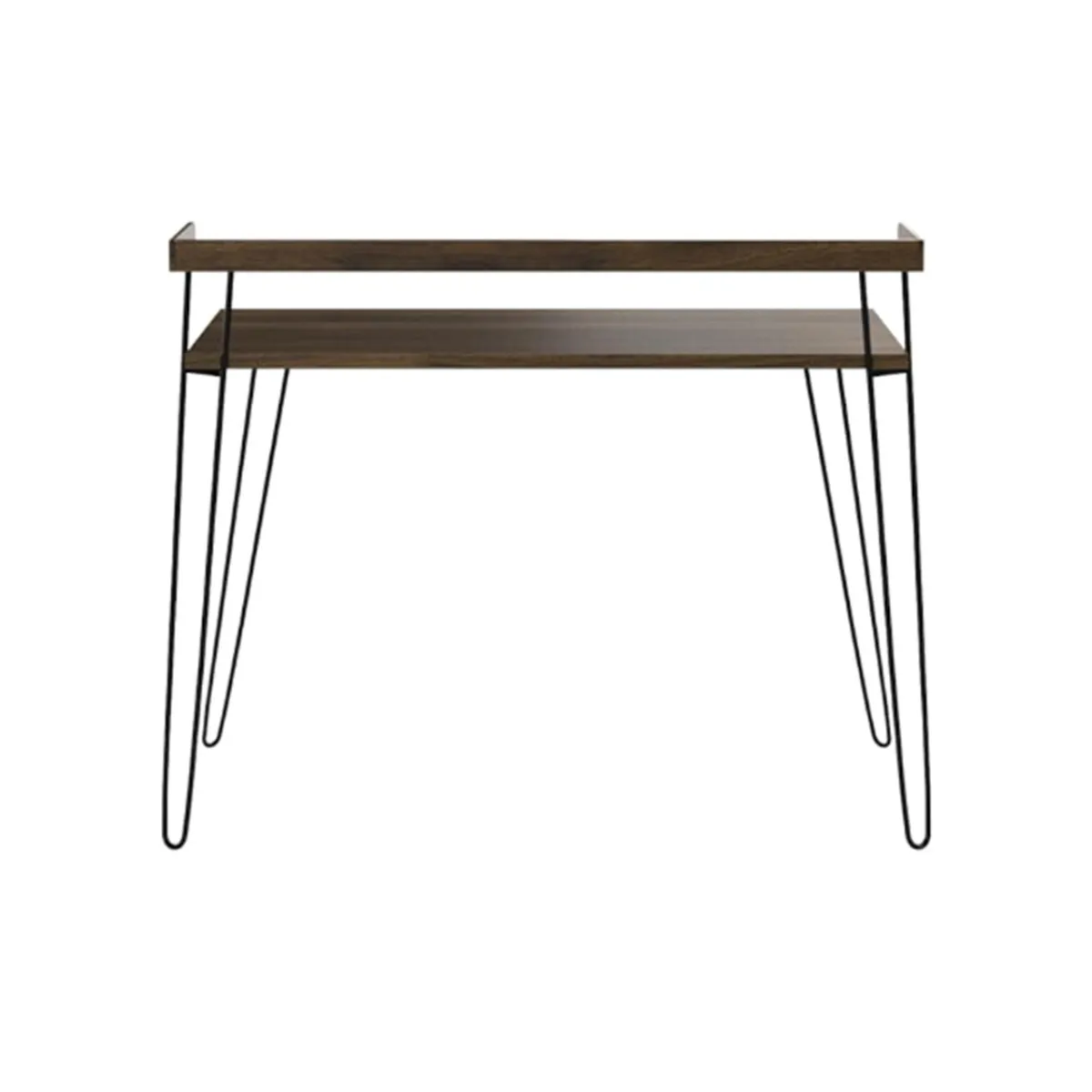 GENERICO - Escritorio con elevador estilo retro en color roble envejecido