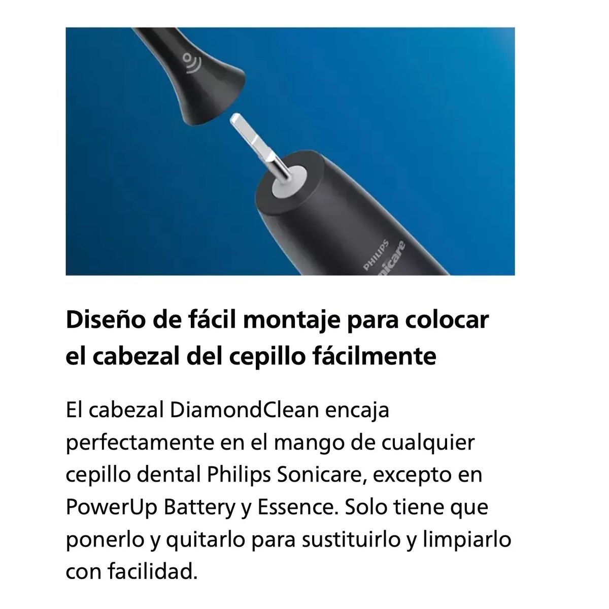 PHILIPS - Repuesto Para Cepillo Eléctrico Philips Sonicare - Pack 4 Un