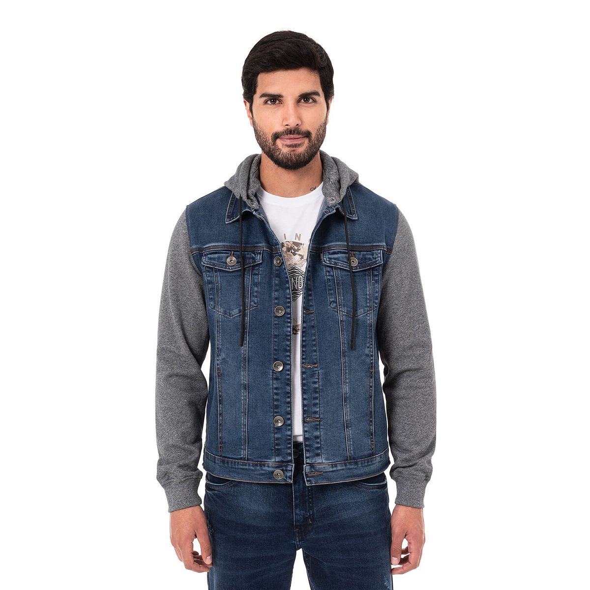 PIONIER - CASACA JEAN COMFORT CCAP DIGER T STONE BEIGE HB