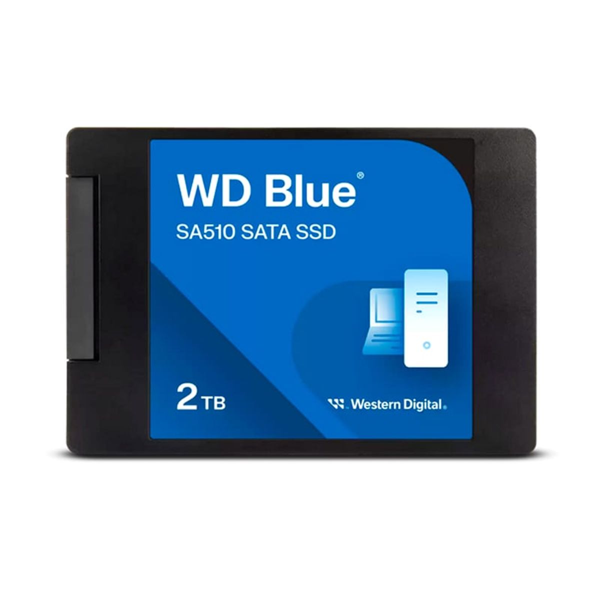 WESTERN DIGITAL - Unidad de estado solido Western Digital Blue, 2 TB, SA510, SATA 6Gb/s