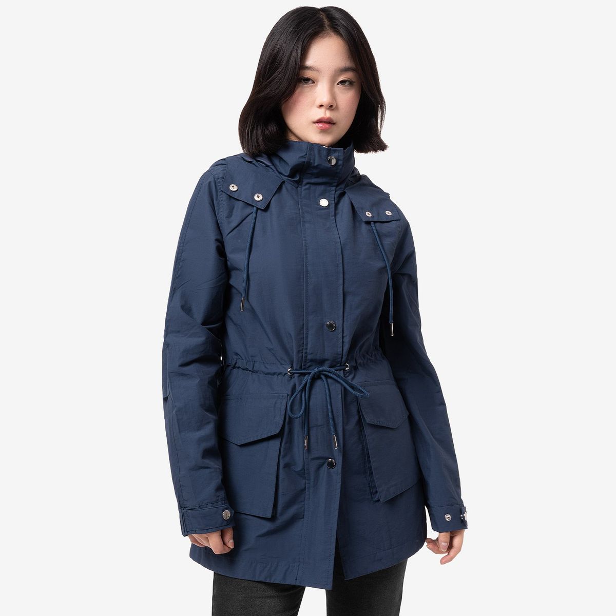 SQUEEZE - CASACA PARKA TWILL CCAP CF ARHIDYA AZUL