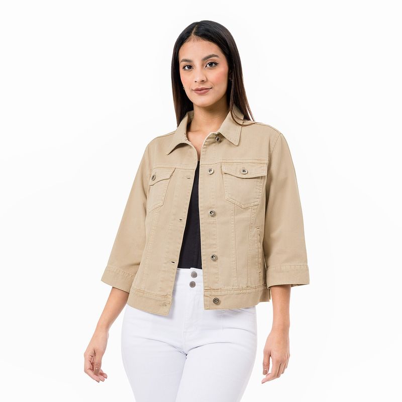 PIONIER - CASACA DENIM RING CCAP LOWIX STONE BLACK ST